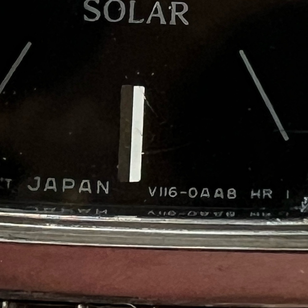 Seiko Solar Luxury Ladies Watch Black Rectangular Dial Stainless Bracelet - Picture 8 of 14